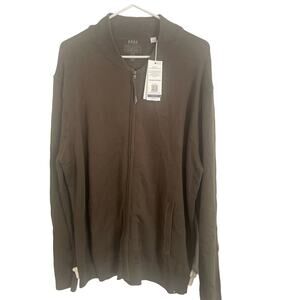 Braxx 1/4 zip organic cotton sweater